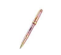 Cross Bailey Light Translucent Rollerball Pen 8015 Black Line Width F Fine Premium Gift Packaging Translucent Pink Sapphire/Gold