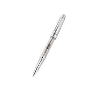 Cross Bailey Light Translucent Rollerball Pen 8015 Black Line Width F Fine Premium Gift Packaging Translucent Clear/Chrome