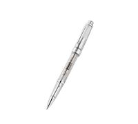 Cross Bailey Light Translucent Rollerball Pen 8015 Black Line Width F Fine Premium Gift Packaging Translucent Clear/Chrome
