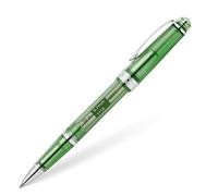 Cross Bailey Light Translucent Rollerball Pen 8015 Black Line Width F Fine Premium Gift Packaging Translucent Green/Chrome