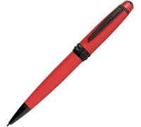 Cross Bailey Ballpoint Pen Twist Mechanism Black Ink Medium Line Width Includes Premium Gift Box Matte Red Varnish Pack of 1
