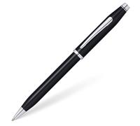 Cross Ballpoint Pen, Medium Nib, SenChu Lee 2, Black Lacquer, Polished Chrome