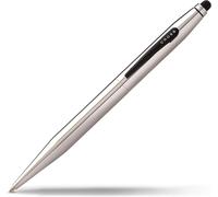 Cross Tech2 Dual-Function Pen with Stylus - Chrome with Satin Black Appointments, none