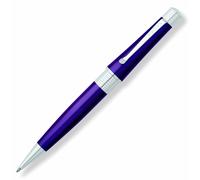 CROSS Beverly Deep Purple Lacquer - Ballpoint Pen incl. Premium Gift Box - Refillable Medium Ballpen