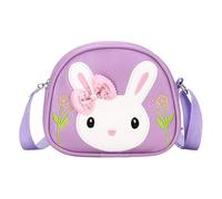 Cross Body Bag for Girls Cute Rabbit Pattern Coin Purse with Adjustable