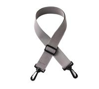 Cross Body Bag Strap, Adjustable Nylon Replacement Bag Handle Strap 2.5cm Wide Solid Color Shoulder Belt for Bottle Hung Cross Body(Gris)