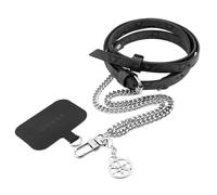 Cross-body Lanyard Phone Case 150cm Length with Attachment Guess Silver