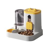 Cross Border cat Feeder, pet Bowl, Feeding and Drinking Water Integrated Automatic Water Feeder, Plastic pet Supplies for Cats