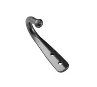 Cross-Border Solid Black Coat Hook, Cabinet, Wardrobe Furniture Hardware Accessories, zinc Alloy Gold, Silver Coat Hook(696-2)