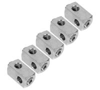 Cross Cable Clamp Railing Hardware for Stainless Steel 5pcs Wire Rope