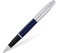Cross Pens Rollerball Pen Calais - Chrome & Blue Lacquer - Selectip