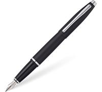 Cross Calais Matte Black Fountain Pen Medium Nib - Gift at0116-14 ms