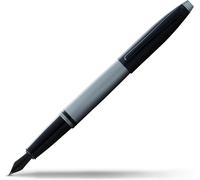 Cross Calais Matte Gray and Black Lacquer Fountain Pen