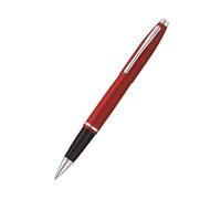 Cross Calais Matte Metallic Crimson Art-deco Inspired Pen In Premium Gift Box