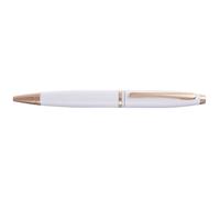 Cross Pens Ballpoint Pen Calais Pearlescent White Lacquer Penaa