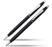 Cross Century Classic Ballpoint Pen and Propelling Pencil Set Black Laquer