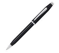 Cross Century II Black Lacquer-Chrome Plated Appointments Ballpoint Pen