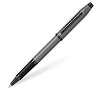 CROSS Century II Rollerball Pen (Black PVD Fittings, Ink Colour: Black, Incl. Luxury Gift Box) Gunmetal Grey