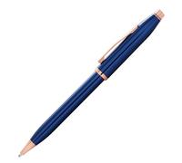 CROSS Century II Translucent Cobalt Blue Lacquer Ballpoint Pen