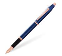 CROSS Century II Translucent Cobalt Blue Lacquer - Medium Nib Fountain Pen
