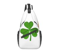 Cross chest bag diagonally irish flag Prints Suitable For Men And Women outdoor hiking Daily travel Long and short trips