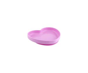 Cross Chicco Nursing Baby Silicone Heart Shaped Plate