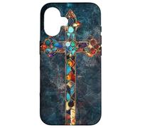 Cross Christian Faith Spirituality Religion Jesus Church Case for iPhone 16