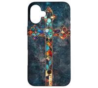 Cross Christian Faith Spirituality Religion Jesus Church Case for iPhone 16 Plus