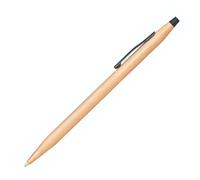 CROSS Classic Century Brushed Rose-Gold PVD ballpoint Pen with Polished Black PVD Appointments