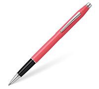 CROSS Classic Century Coral Pearlescent Lacquer Rollerball Pen with Polished Chrome Appointments