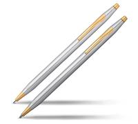 Cross Classic Century Medalist Pen and Pencil Set incl. Premium Gift Box - Refillable Medium Ballpen & 0.7 mm Pencil