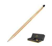 CROSS Classic Century Refillable Twist-Action Metal Limited Edition Ballpoint Pen with 23 Carat Gold-Plated Appointments, Medium Ballpoint, includes Premium Gift Box and Black Cartridge, 1 Pack, Gold