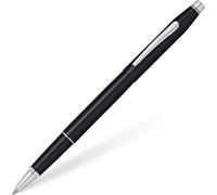Cross Classic Century Rollerball Pen Black Lacquer Medium Nib Tip Gift Boxed