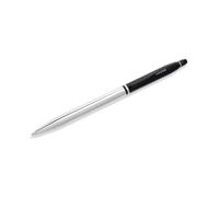 Cross Click Tuxedo Chrome And Black Ballpoint Pen - A21173