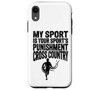 Cross Country Gift My Sport is Your Sports Punishment Runner Case for iPhone XR