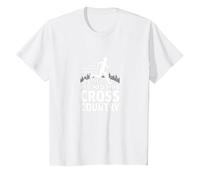 Cross Country Mom: I Can't My Kid Has Cross Country T-Shirt, Kids, White, 6 Years