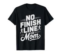 Cross Country Mom No Finish Line Humor Xc Never Done Stops T-Shirt