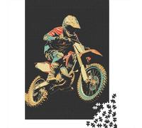 Cross-country Motorcycle 1000 Pieces Puzzles for Adults & Teenager Teenager Man Woman Gift 1000pcs (38x26cm)