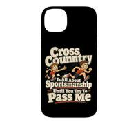 Cross Country Runner Try To Pass Me Race Day Humor Case for iPhone 14 Plus