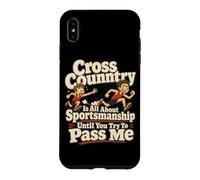 Cross Country Runner Try To Pass Me Race Day Humor Case for iPhone XS Max