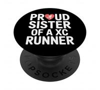Cross Country Running Design for a XC Country Runner SIster PopSockets Adhesive PopGrip
