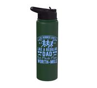 Cross Country Xc Runner Dad Cross Xc Funny Xc Daddy Stainless Steel Insulated Water Bottle