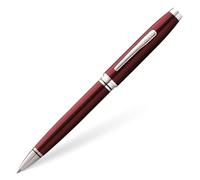 CROSS Coventry Ballpoint Pen (Medium Stroke Thickness with Gift Box) Red/Chrome