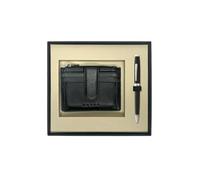 Cross Coventry Black Lacquer Ball Point Pen + Card Holder Gift Set