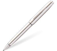 CROSS Coventry AT0662-7 Refillable Metal Ballpoint Pen with Signature Conical Top, Medium Point, includes Premium Gift Box and Black Cartridge, 1 Pack, Polished Chrome
