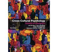 Cross-Cultural Psychology: Research and Applications