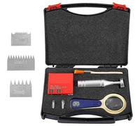 Cross-Cut Tester Kit, Cross Hatch Adhesion Tester Kit with 1mm/2mm/3mm Blades, Professional Paint Film Scriber with Magnifier, Tape & Brush for Organic Coating Adhesion Testing, Multi-Blade Cutter Too