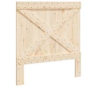 (cross design, 100 x 104 cm) vidaXL Headboard Bedroom Accessory Bed Headboard Bed Header Solid Wood Pine