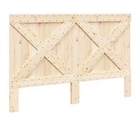 (cross design, 160 x 104 cm) vidaXL Headboard Bedroom Accessory Bed Headboard Bed Header Solid Wood Pine