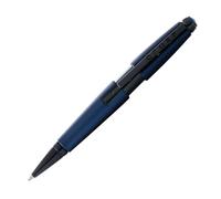 CROSS Edge Matte Blue Lacquer Gel Rollerball Pen | Elegant Accessory for Smooth Writing, Capless Slide-Open and Snap-Shut Design, Ergonomic Shape, Comfortable Grip, Gift-Ready